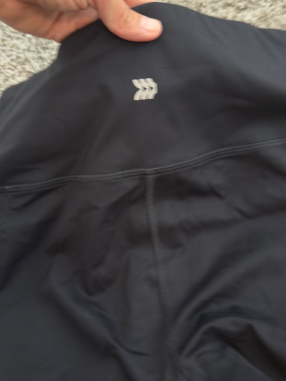 all in motion Black Women's High-Rise Bike Shorts - Picture 5 of 5